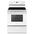 Brand New Amana(R) AER6303MFW - Freestanding 30" Electric Range - White - with Extra Large Oven Window 46" H x 27" D x 29" W