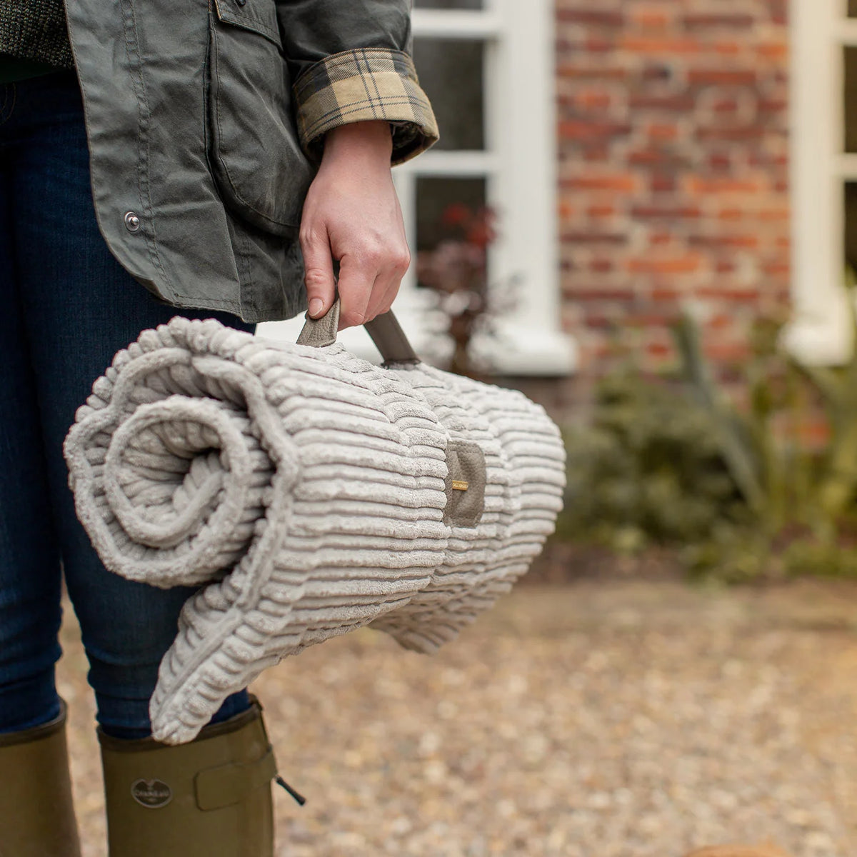 Travel Mat in Essentials Light Grey