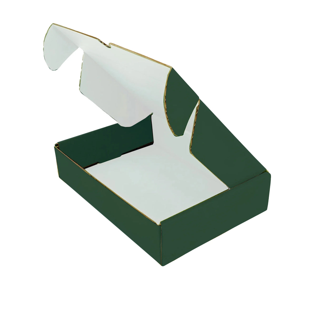 Ucanpack Heavy Duty Boxes For Moving Deluxe Mailer Box Medium, Green, 12 x 6 x 3" - 50 Pcs