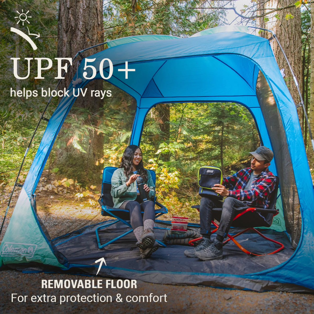 Tente dôme Coleman Skyshade 8 x 8 avec moustiquaire