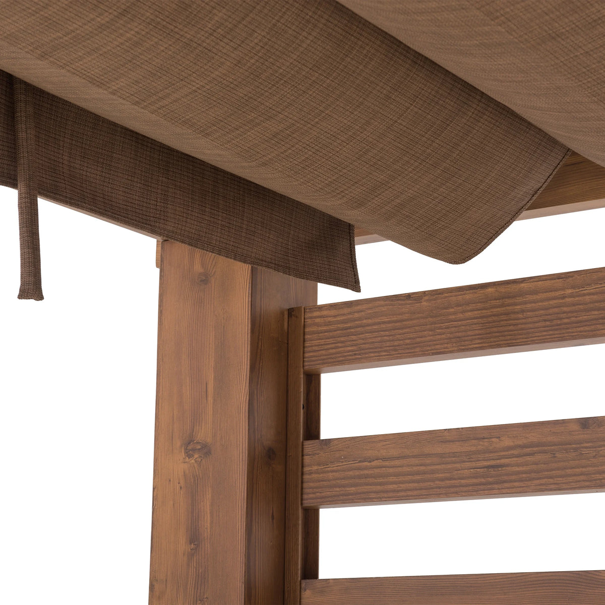 SummerCove 13 ft. x 11 ft. Woodlynne Steel Pergola