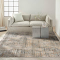 Calvin Klein Luminosity Black Ivory Area Rug, 7'10' x 9'10'