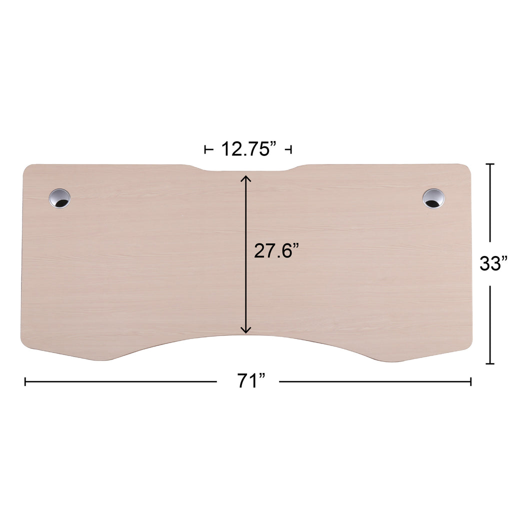 ApexDesk Elite Series 71" x 33" Height Adjustable Desk