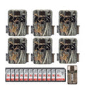 Browning Trail Cameras Dark Ops Extreme (6-Pack) w/ 16GB Cards Bundle ?C Camouflage