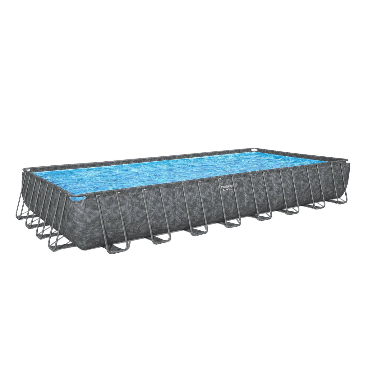 Piscine hors-sol rectangulaire Bestway APX 365 de 31 pi 4 po x 16 pi x 52 po