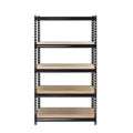 Étagère en acier à 5 niveaux Muscle Rack, 30 po L x 60 po H x 12 po P, noir