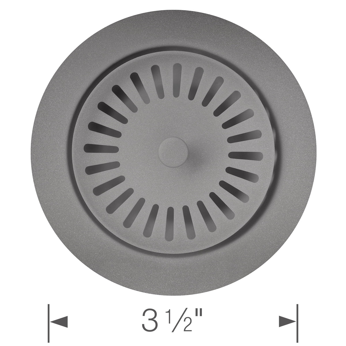 Blanco 240330 2.15 x 4.5 x 4.5 in. Decorative Metal Disposal Flange - Cafe