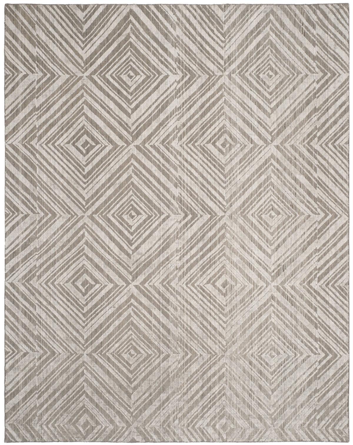 SAFAVIEH Mirage Frona Geometric Area Rug, Grey, 6' x 9'