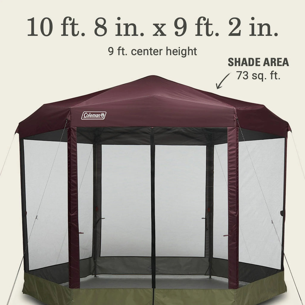 Coleman Back Home 15 x 13 Screen Canopy Tent