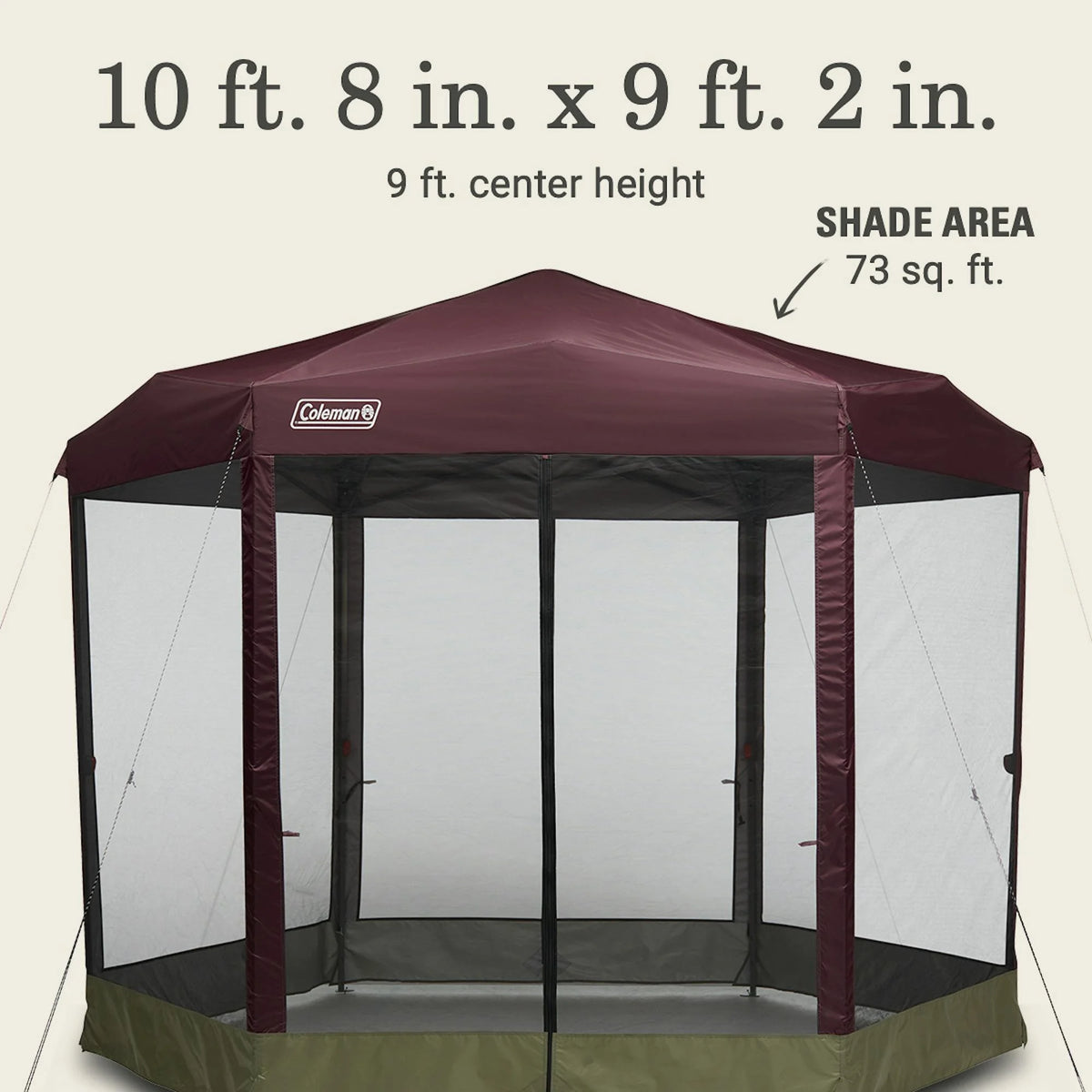 Coleman Back Home 15 x 13 Screen Canopy Tent