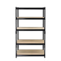 Étagère de rangement en acier Juggernaut à 5 tablettes, 36 po L x 18 po P x 72 po H, noir