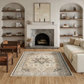 Nourison Briar Area Rug, Rose, 6'6" x 9'6"