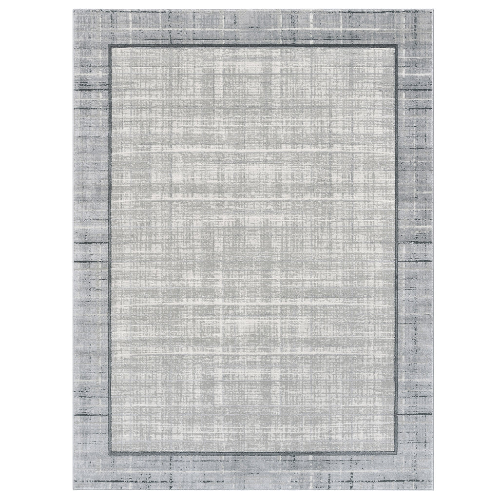 Eden Area Rug, Adelle Gray, 5'3" x 7'