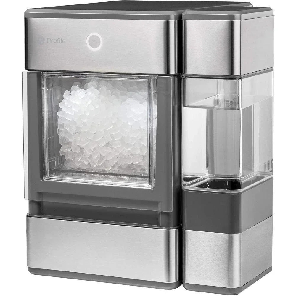 GE Profile Opal Countertop Nugget Ice Maker, Stainless Steel with LED, Bluetooth-Enabled, 24 lbs/day