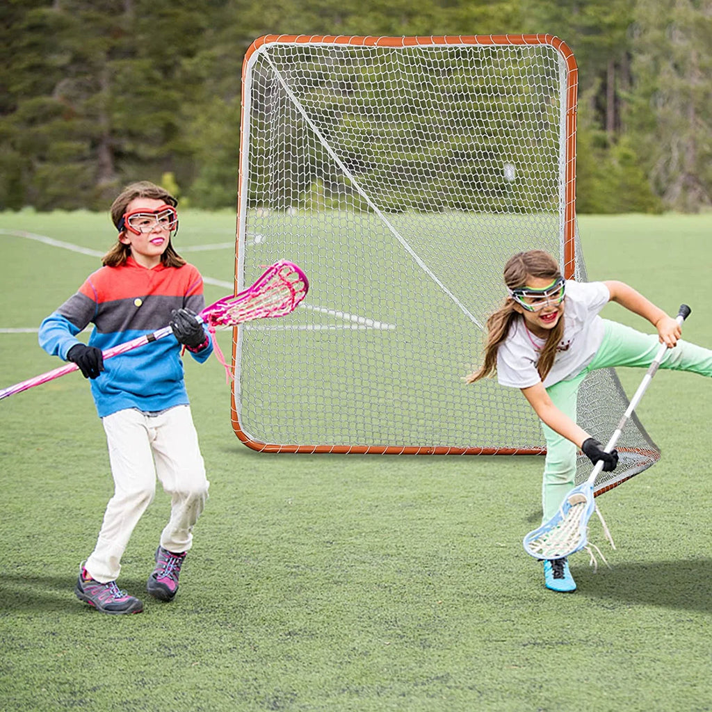 ANDGOAL Portable Backyard Practice Lacrosse Goal, 6.00 x 7.00 x 6.00 Feet