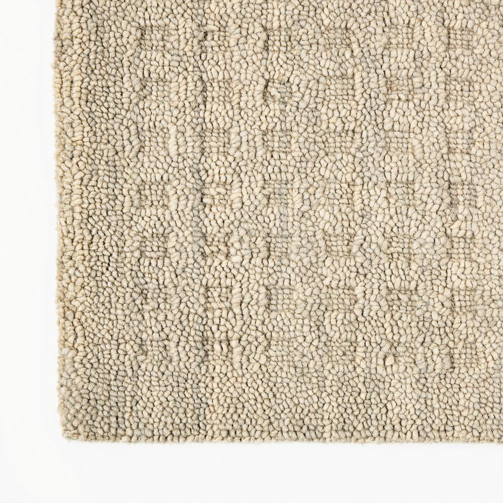 Nourison Perris Solid Charcoal 3'9" x 5'9" Area Rug, (4x6)