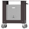 Chariot de barbecue Alfa Ovens 6037814, 87,9 x 85,3 x 43,7 cm, aluminium et acier