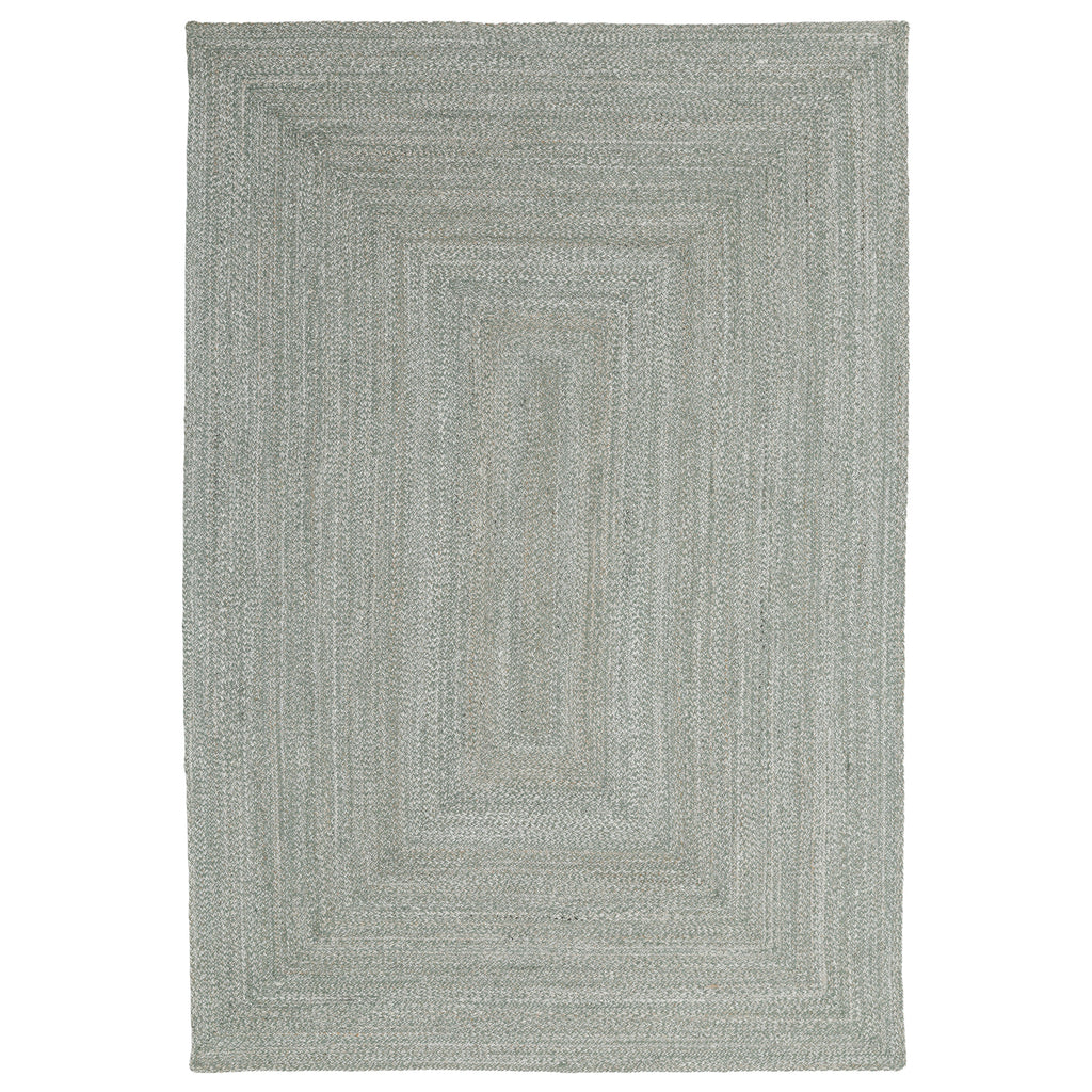 Obeetee Layla Braided Area Rug, Green, 7'9" x 9'9"