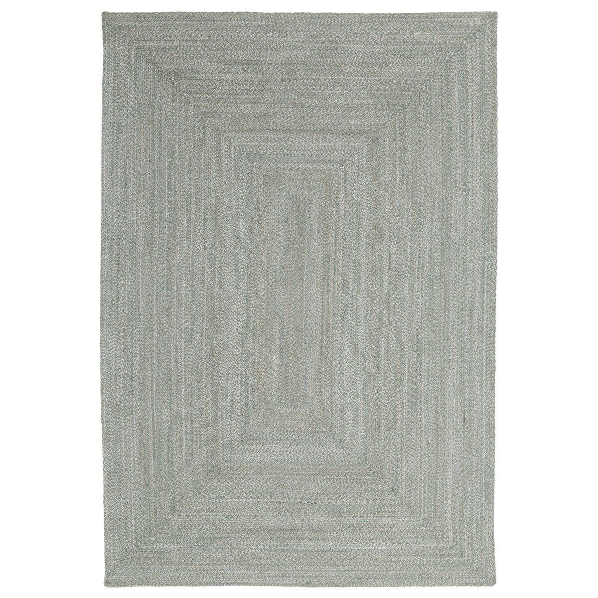 Obeetee Layla Braided Area Rug, Green, 7'9" x 9'9"