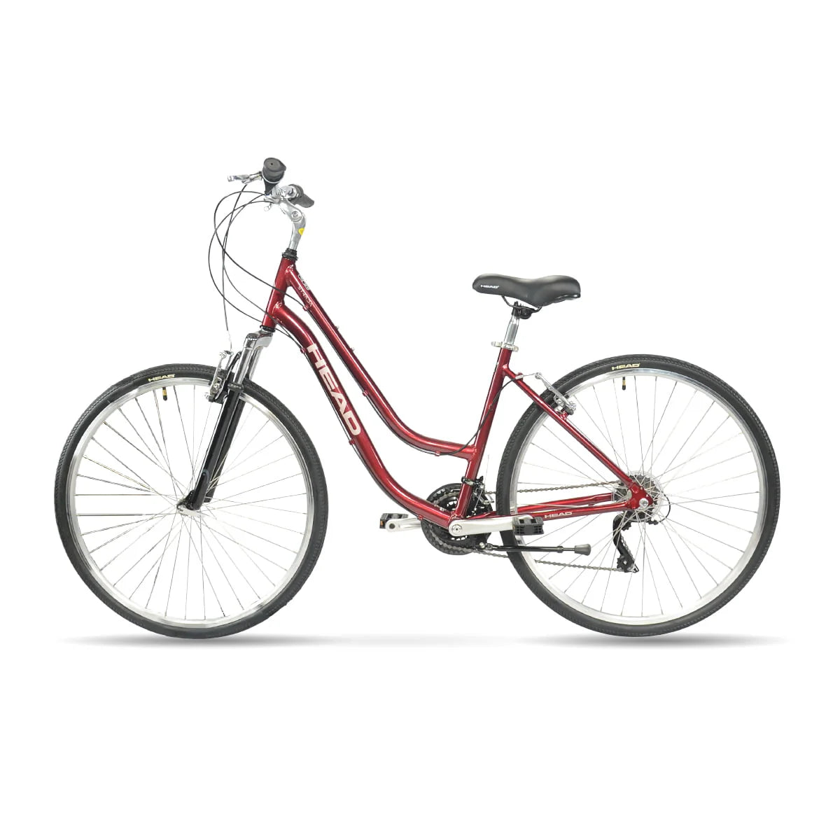 HEAD Strada Microshift Comfort Bike, 700c, X-Small, Maroon