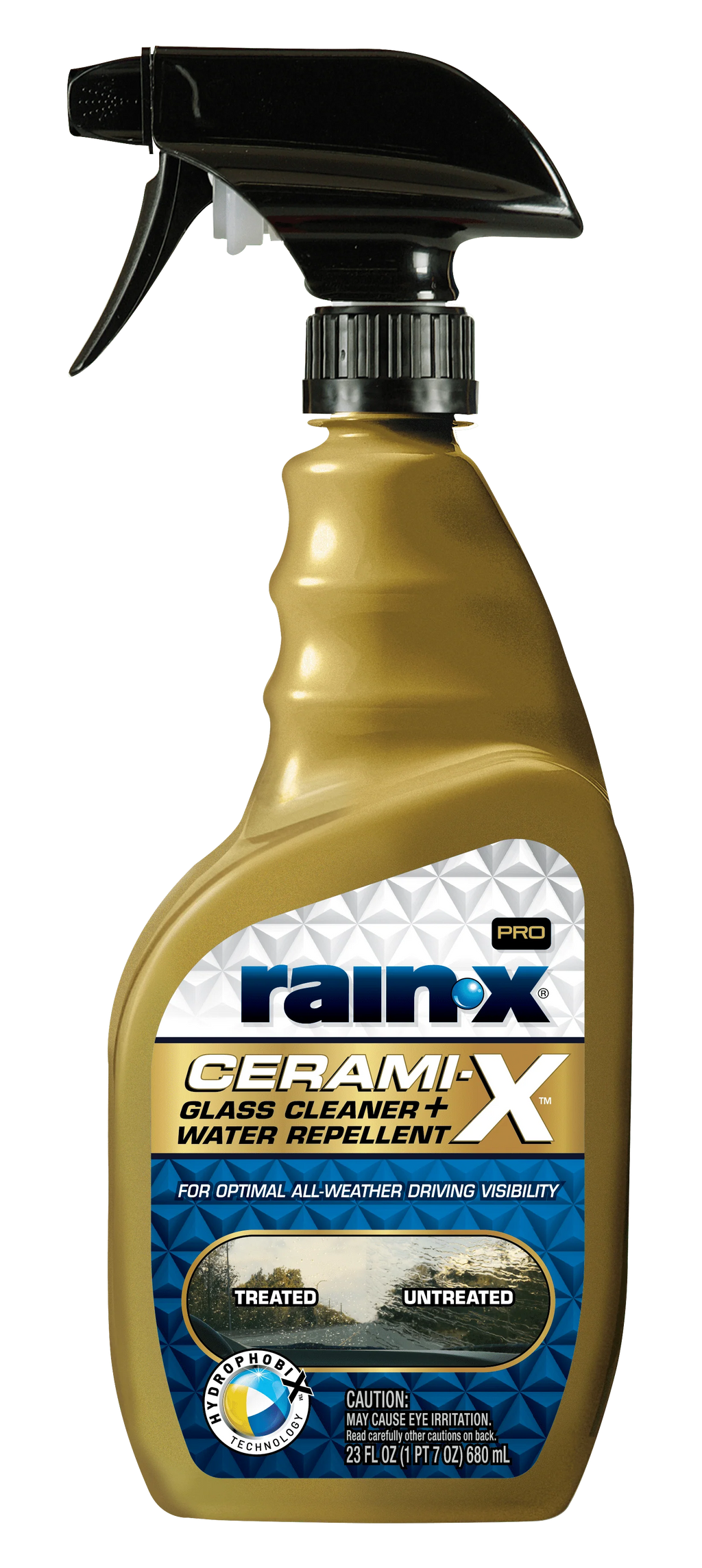 Rain-X(R) Pro Cerami-X 2-in-1 Glass Cleaner and Water Repellent 23oz - 630177SRP