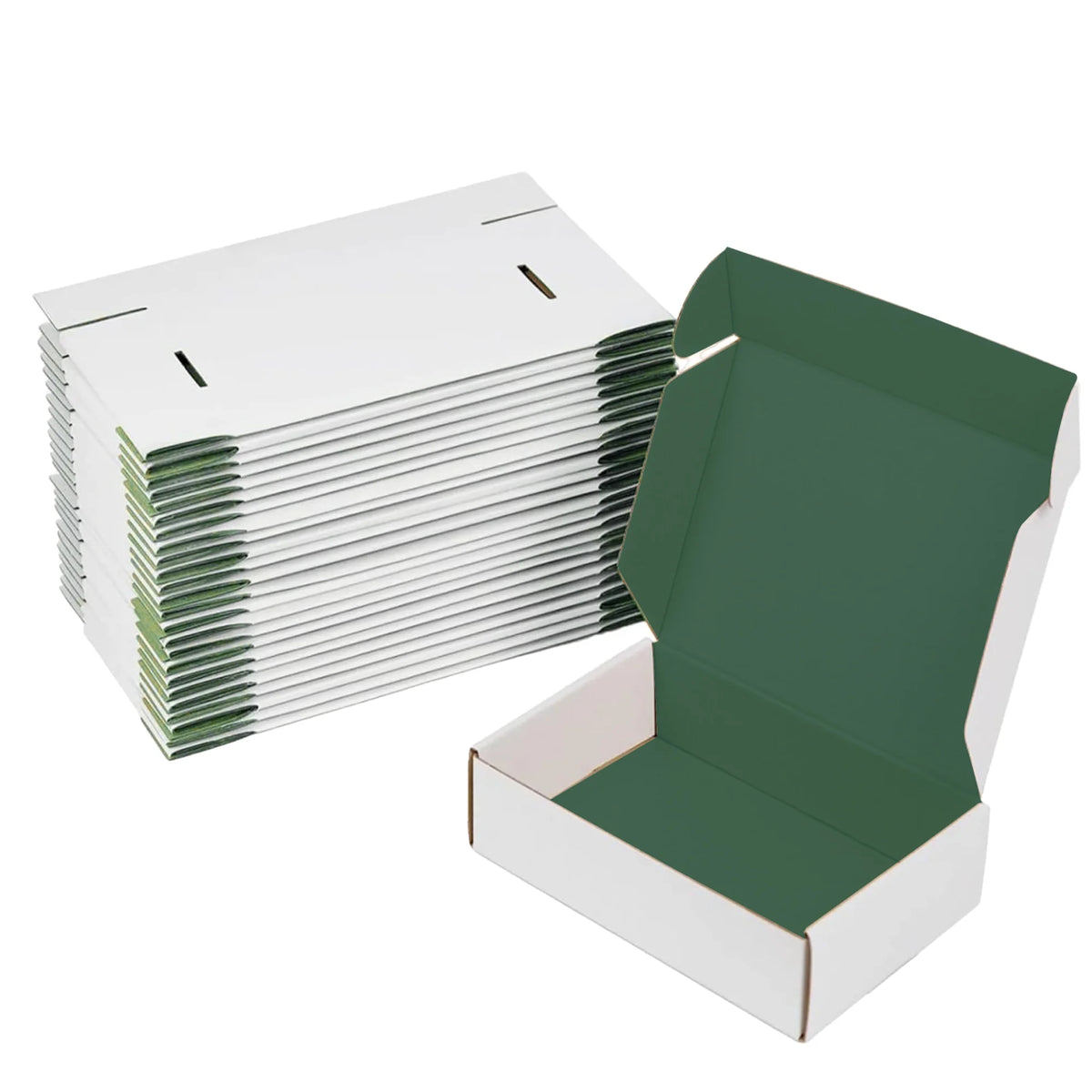 Ucanpack Heavy Duty Boxes For Moving Large Deluxe Mailer Box Green, 30 x 17 x 8" - 10 Pcs