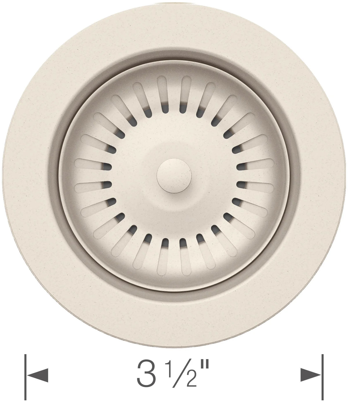 Blanco 240330 2.15 x 4.5 x 4.5 in. Decorative Metal Disposal Flange - Cafe