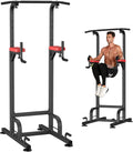 RELIFE REBUILD YOUR LIFE Power Tower Pull Up Bar Station Workout Dip Station