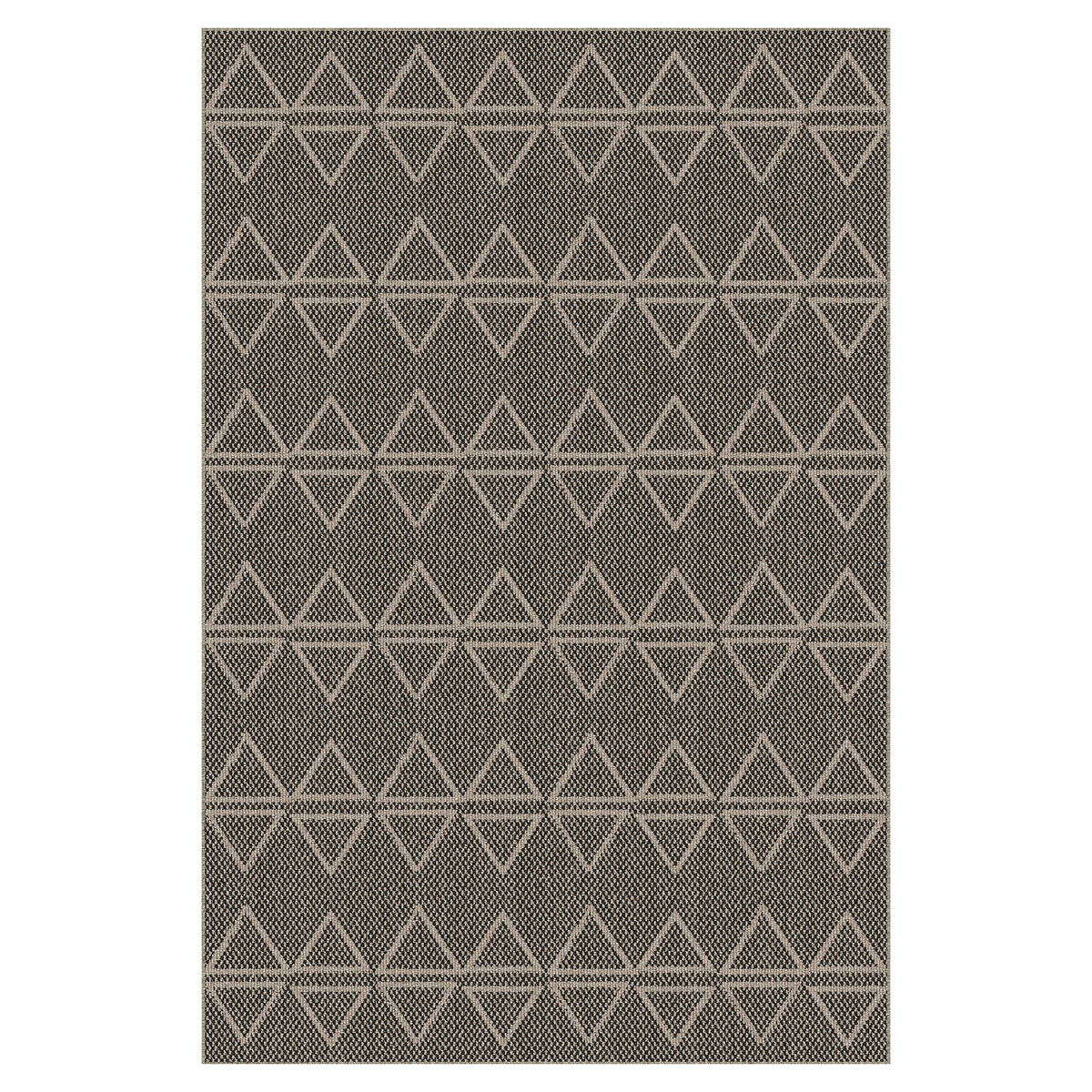 Lyon Rug by Baldosa, Dark Jute, 4' x 6'