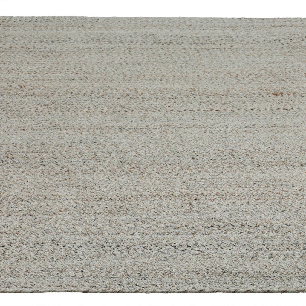 Obeetee Layla Braided Area Rug, Tan, 5' x 7'6'