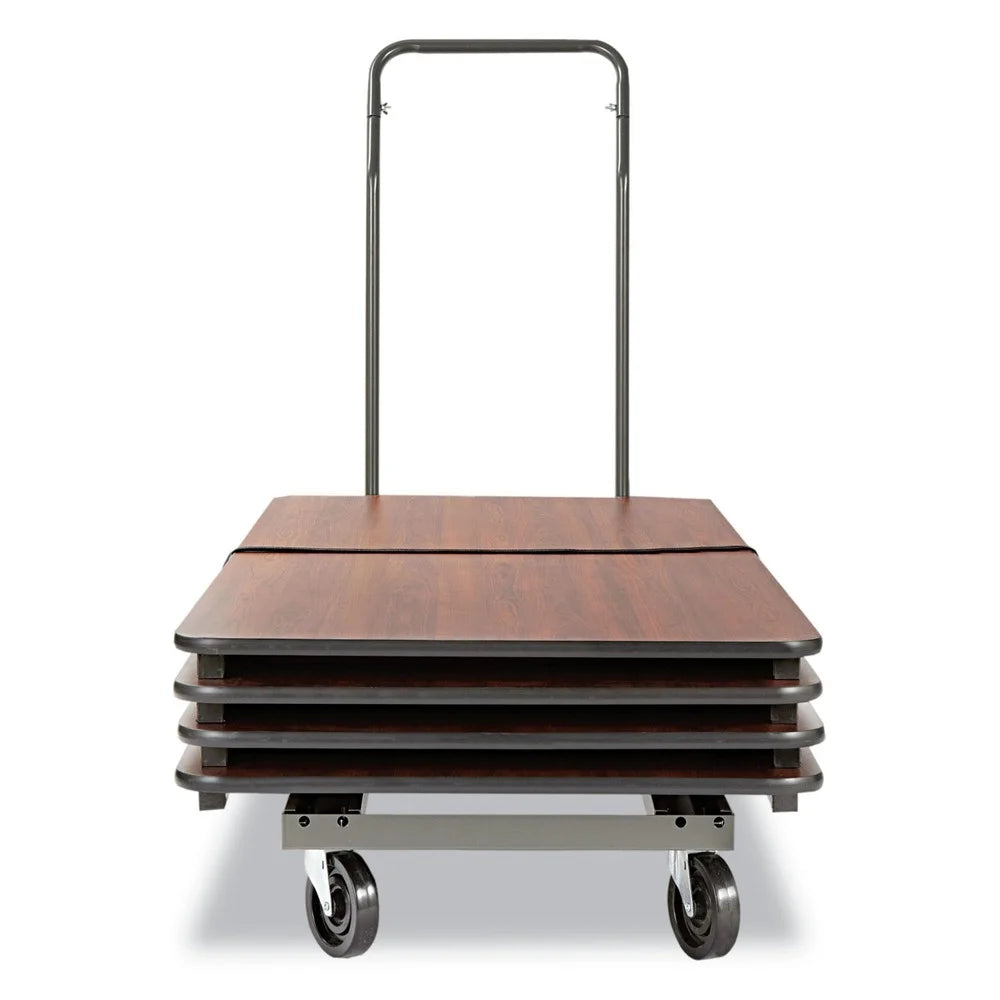 Chariot pour chaises/tables en métal Alera ALEFTCART, 20,86 po x 50,78 po à 72,04 po x 43,3 po, capacité de 600 lb - Noir