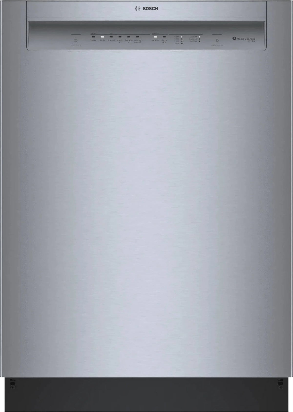 Bosch SHE3AEM5N 100 Series Dishwashers 24″ Stainless Steels
