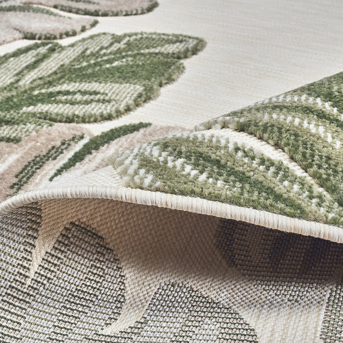 Laguna Indoor/Outdoor Area Rug, Molokai Ivory, 5'3" x 7'