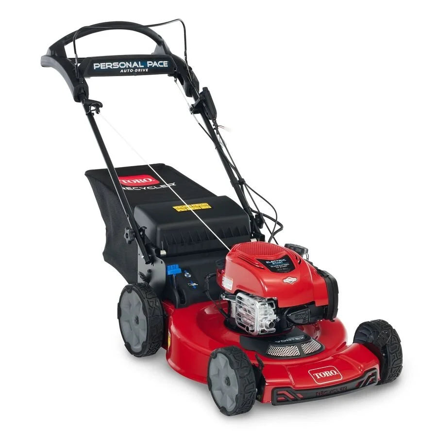 Toro 22″ Electric-Start Recycler Personal Pace Self-Propelled Gas Lawn Mowers.