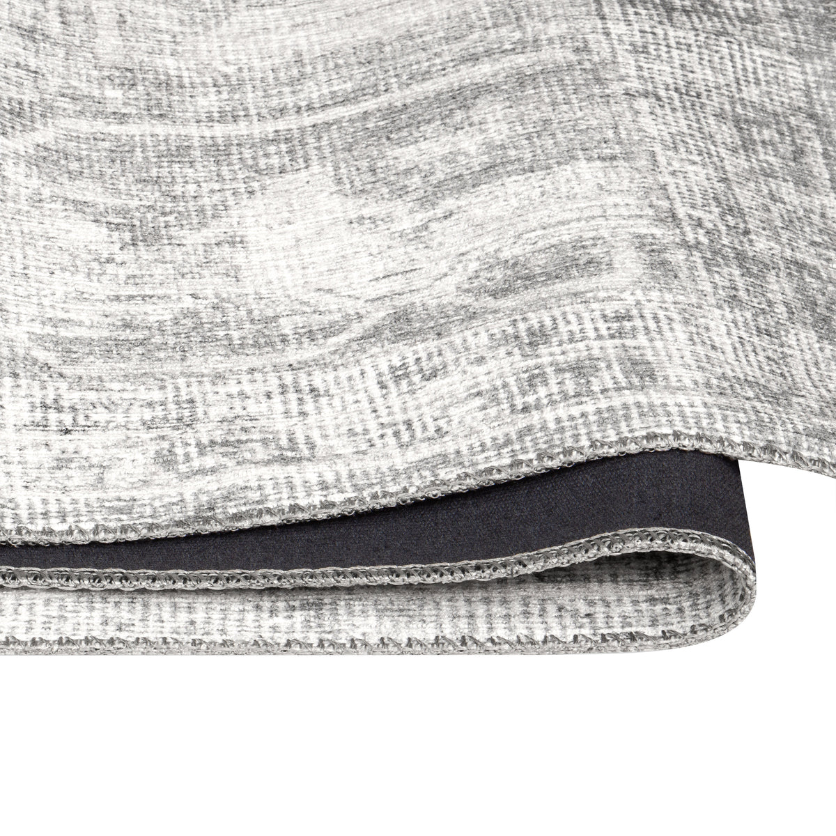 Apache Chenille Area Rug, Gilbert Gray, 6' x 9'