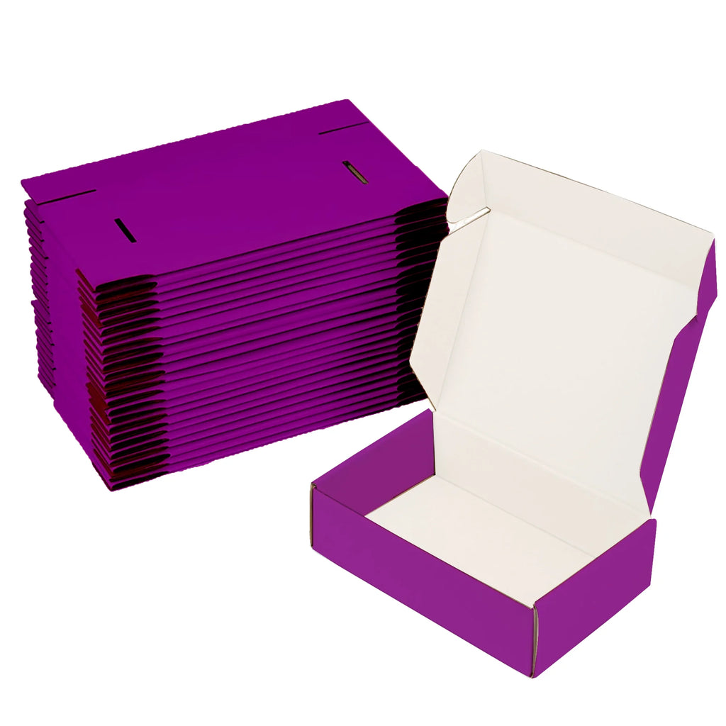 Ucanpack Corrugated Mailer Box Packing Supplies For Moving Purple Large, 18 x 12 x 3" - 50 Pcs