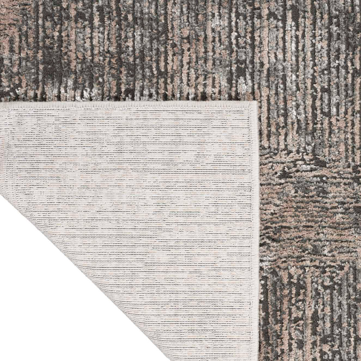 Calvin Klein Luminosity Black Ivory Area Rug, 7'10' x 9'10'