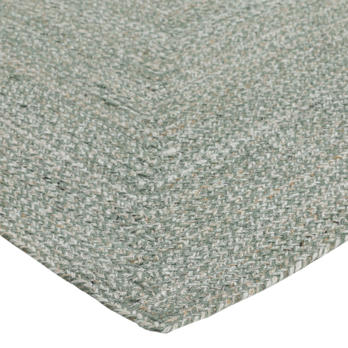 Obeetee Layla Braided Area Rug, Green, 7'9" x 9'9"