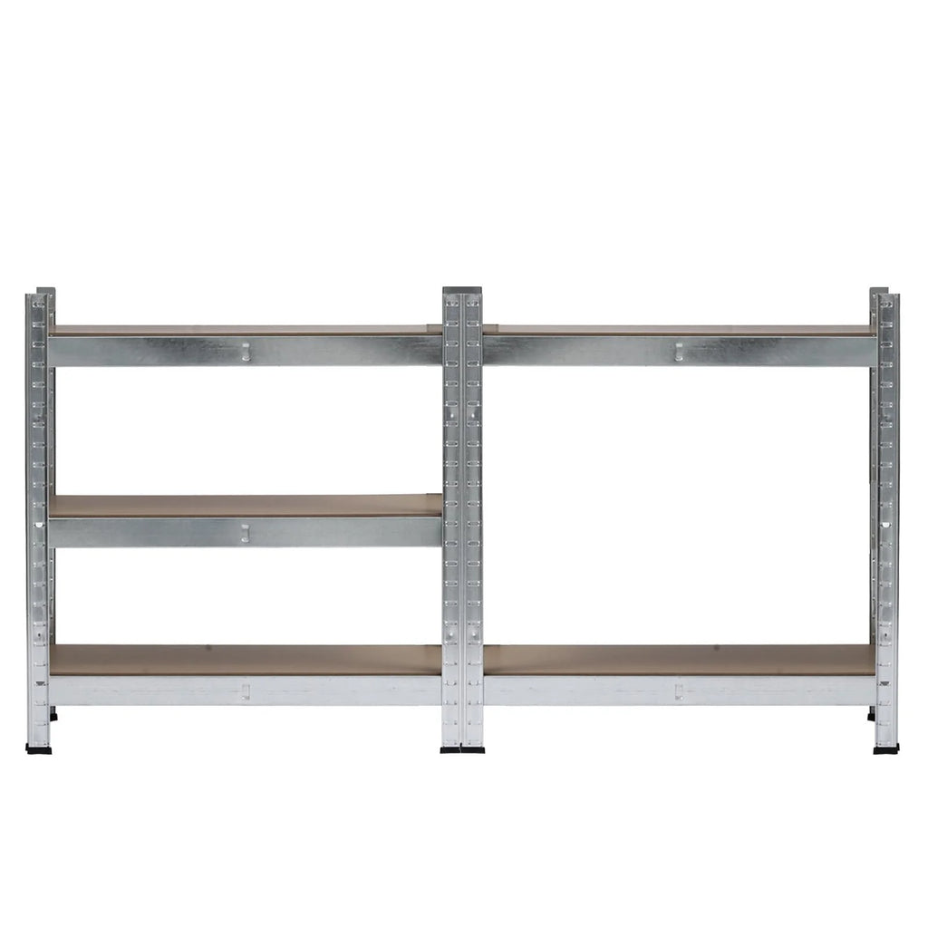 Zimtown 5 Tier Heavy Duty Steel Shelving Unit, 11.8"W x 29.5"D x 59"H Garage Storage Rack Silver
