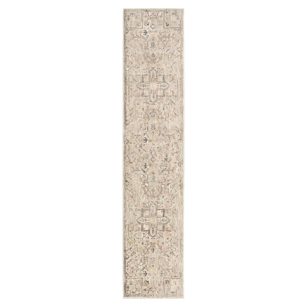 Nourison Antiqua Runner Rug, Rose 2'2" x 10'