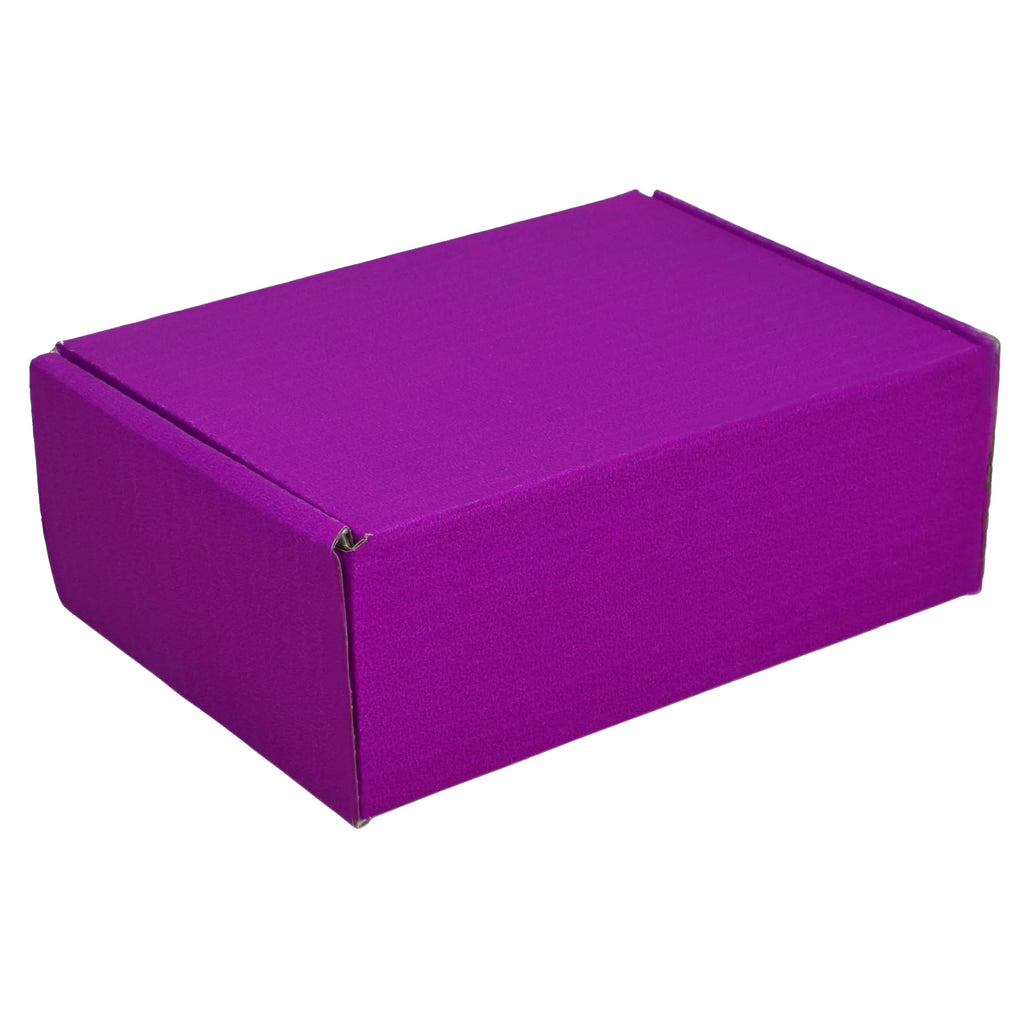 Ucanpack Heavy Duty Boxes For Moving Deluxe Mailer Box Purple Medium, 11 x 7 x 4" - 50 Pcs