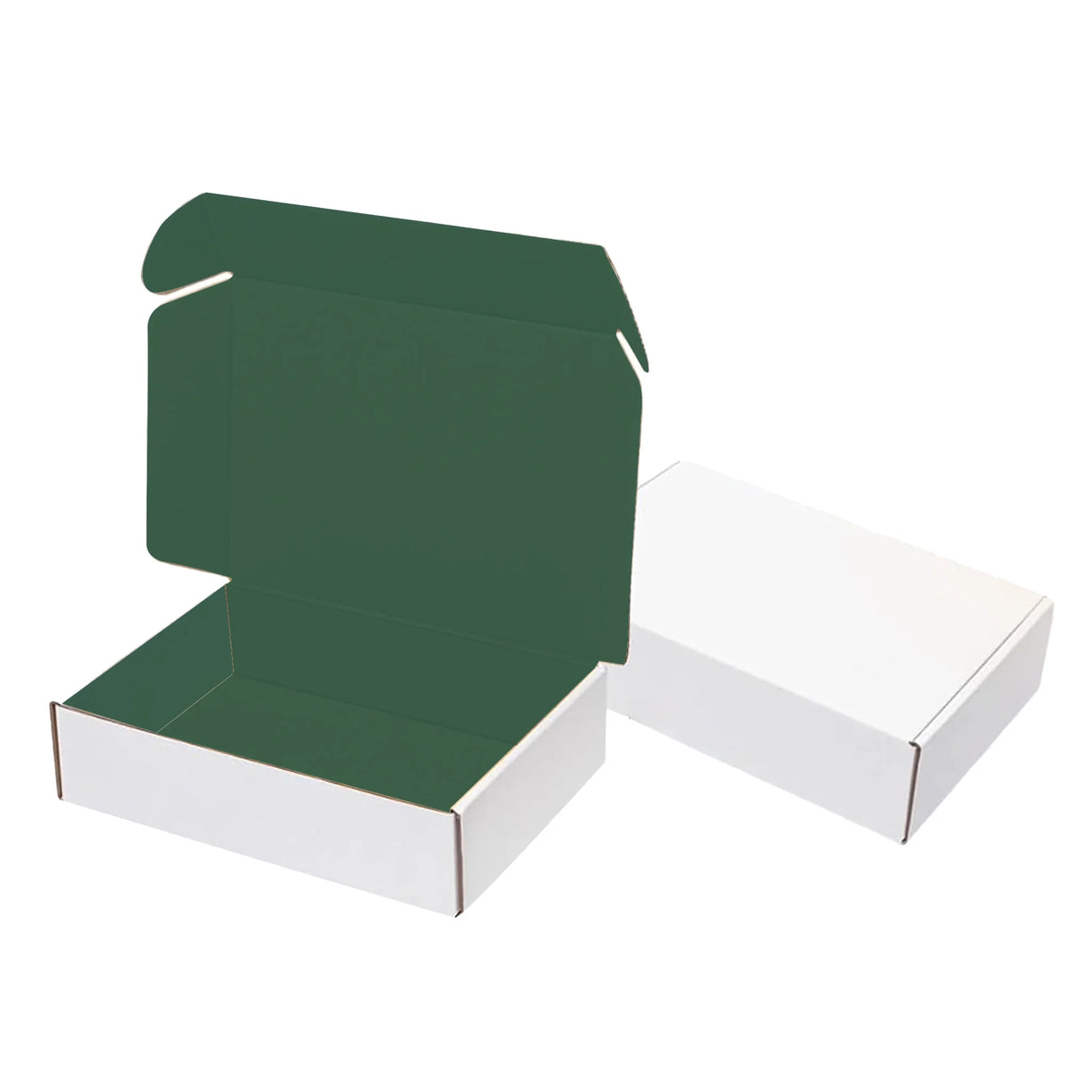 Ucanpack Corrugated Mailer Box Large Packing Supplies For Moving Green, 20 x 16 x 2" - 50 Pcs