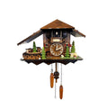 42810QMT - Coucou à piles Engstler - Taille réelle - 35,5 cm H x 28 cm L x 16,5 cm P