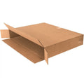 Office Depot Brand FOL Heavy-Duty Double Wall Flat Panel TV Storage Boxes, 40" x 8" x 64", Kraft, Case Of 5