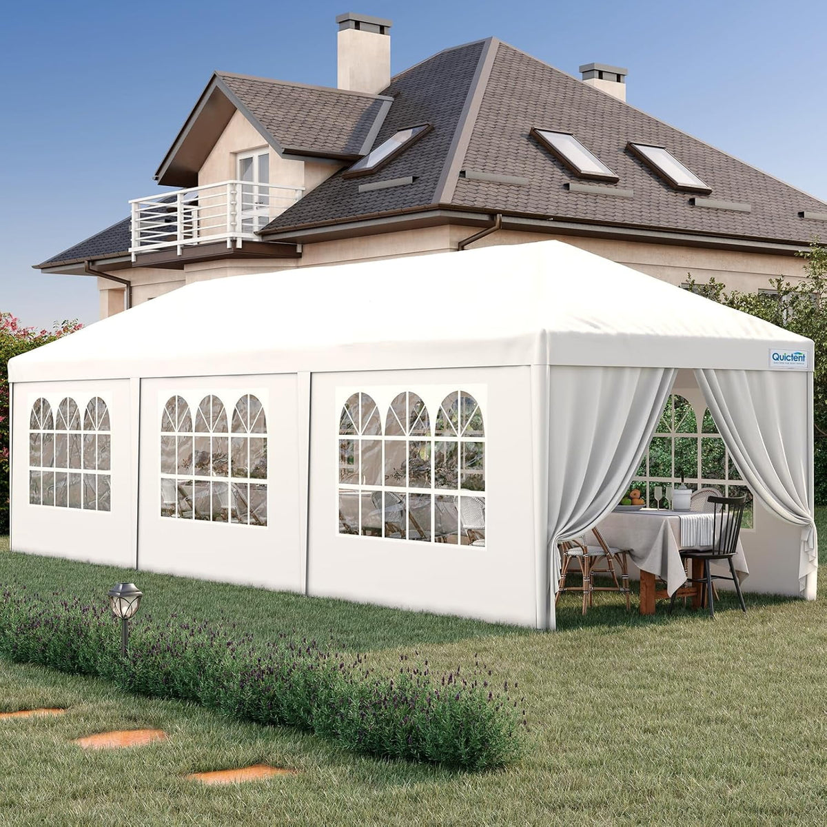 Quictent 10'x 30' Party Tent Gazebo Wedding Canopy