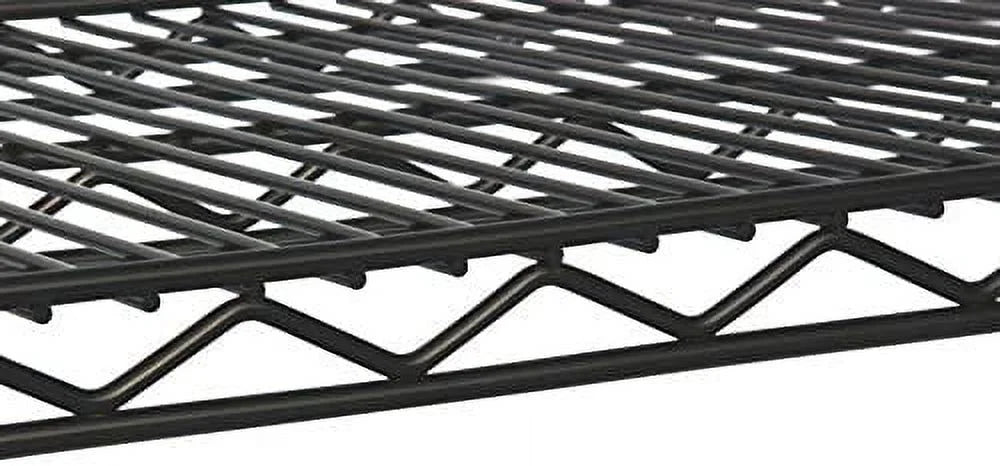 14" Deep x 72" Wide x 86" High 6 Tier Black Add-On Shelving Unit