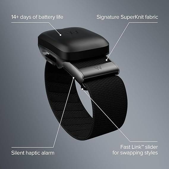 WHOOP 5.0/MG Activity Tracker – 12 Month Membership – Health and Fitness Wearable – 24/7 Activity and Sleep Tracker, Personalized Coaching, Menstrual Cycle Insights – 14+ Days Battery Life