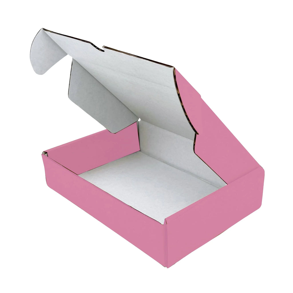 Boîtes d'expédition en carton ondulé Ucanpack, fournitures d'emballage pour déménagement, rose, grande taille, 24 x 14 x 4 po - 25 pièces