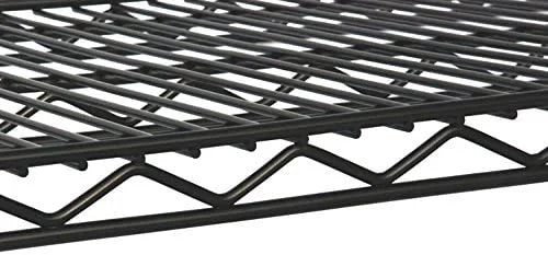 14" Deep x 72" Wide x 86" High 6 Tier Black Add-On Shelving Unit