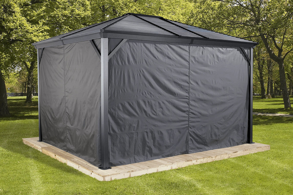 Sojag VENTURA 10' x 12' Polyester Privacy Curtain Kit
